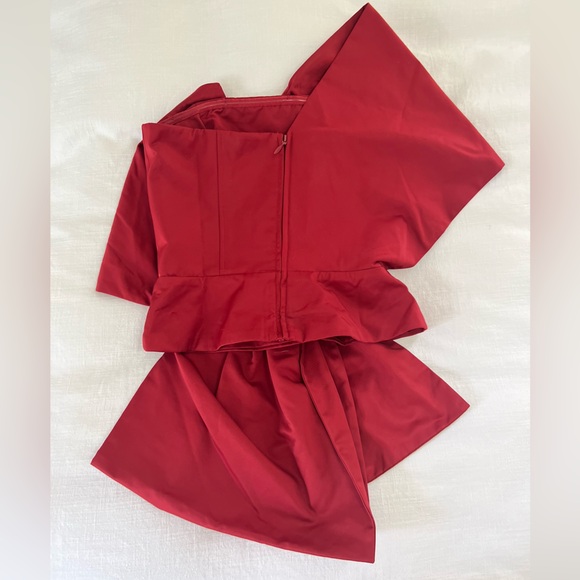 H&M Bow-front Top in Red - Picture 10 of 12